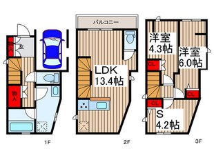 Kolet市川#07の物件間取画像